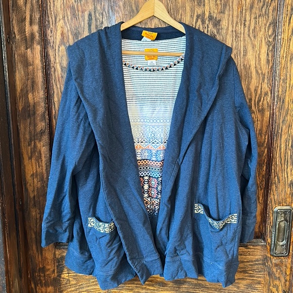 Ruby rd two piece set jacket and 3/4 sleeve top size 2x - Picture 1 of 7